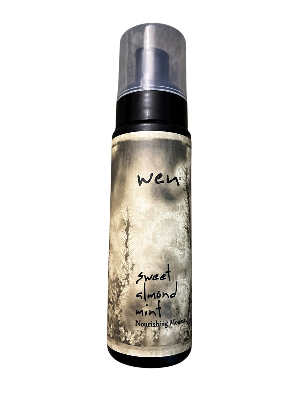 WEN Chaz Dean Sweet Almond Mint Nourishing Mousse Hair Styling Full Size 7.5 oz